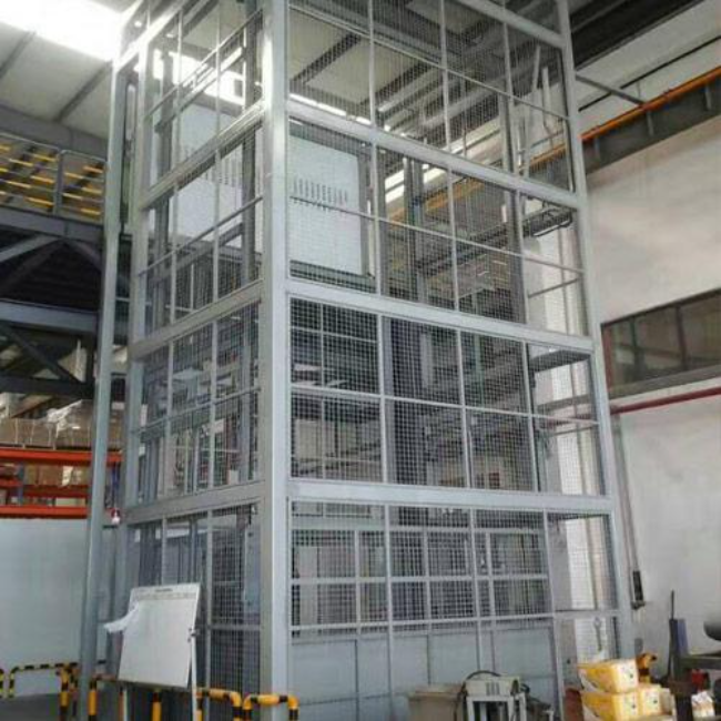 西安导轨式升降平台货梯